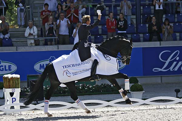 Edward Gal mit Moorlands Totilas Foto: Lune Jancke